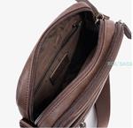 Bandolera hombre marrón MATTIES juvenil