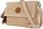 BOLSO BANDOLERA MUJER EN RAFIA BORAH DE LOIS | 602.401-02 | BOLSACS - Tu Tienda Online de Marroquinería, Viaje y Complementos