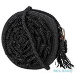 BOLSO BANDOLERA MUJER REDONDO EN RAFIA DE LOIS | 602.402-03 | BOLSACS - Tu Tienda Online de Marroquinería, Viaje y Complementos