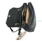 BOLSO CACHAREL ACOLCHADO NEGRO | CW242143-1 | BOLSACS - Tu Tienda Online de Marroquinería, Viaje y Complementos