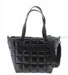Bolso shopper para mujer en polipiel negro Fun & Basics | Elegante, amplio y versátil