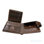 CARTERA HOMBRE AMERICANA CIERRE BOTON Y MONEDERO MATTIES | 0001541580 | BOLSACS - Tu Tienda Online de Marroquinería, Viaje y Complementos