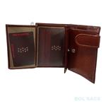 CARTERA DE HOMBRE VERTICAL CON CIERRE PETUSCO MARRON | 9492 | BOLSACS - Tu Tienda Online de Marroquinería, Viaje y Complementos