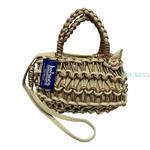 BOLSO CROCHET TRENZADO CASUAL MUJER | 820251 | BOLSACS - Tu Tienda Online de Marroquinería, Viaje y Complementos