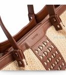 BOLSO RAFIA Y POLIPIEL DE HOMBRO MATTIES | 0002116080 | BOLSACS - Tu Tienda Online de Marroquinería, Viaje y Complementos