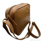 BOLSO BANDOLERA DE MUJER AMICHI EN PIEL CAMEL | 3014 | BOLSACS - Tu Tienda Online de Marroquinería, Viaje y Complementos