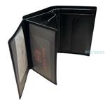 Cartera de hombre vertical grande en piel GUTIORE