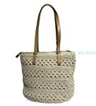 BOLSO DE HOMBRO SHOPPER GANCHILLO DE CACHAREL  | COY261078.03 | BOLSACS - Tu Tienda Online de Marroquinería, Viaje y Complementos