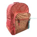 MOCHILA ESCOLAR SKPAT CORAL LUNARES | 132301-01 | BOLSACS - Tu Tienda Online de Marroquinería, Viaje y Complementos