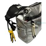 BOLSO BANDOLERA VENTIS METALIZADO PLATA | 252330 | BOLSACS - Tu Tienda Online de Marroquinería, Viaje y Complementos