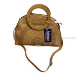 BOLSO DE MUJER EN RAFIA ASA Y BANDOLERA | 660251 | BOLSACS - Tu Tienda Online de Marroquinería, Viaje y Complementos