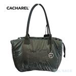 SHOPPER ACOLCHADO-METALIZADO VERDE CACHAREL | CH22243 | BOLSACS - Tu Tienda Online de Marroquinería, Viaje y Complementos