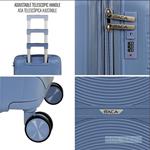 MALETA TROLLEY EXPANDIBLE MEDIANO POLIPROPILENO ITACA | 761.660-02 | BOLSACS - Tu Tienda Online de Marroquinería, Viaje y Complementos