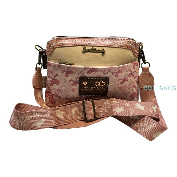 BOLSO BANDOLERA DE MUJER SWEET & CANDY | C-292 | BOLSACS - Tu Tienda Online de Marroquinería, Viaje y Complementos