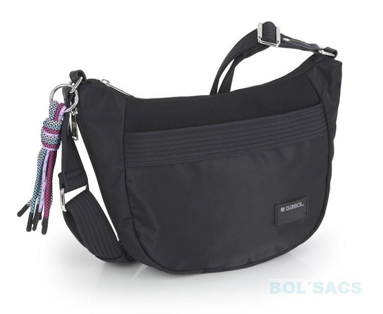 BOLSO BANDOLERA MUJER NYLON AROA DE GABOL | 604112001 | BOLSACS - Tu Tienda Online de Marroquinería, Viaje y Complementos