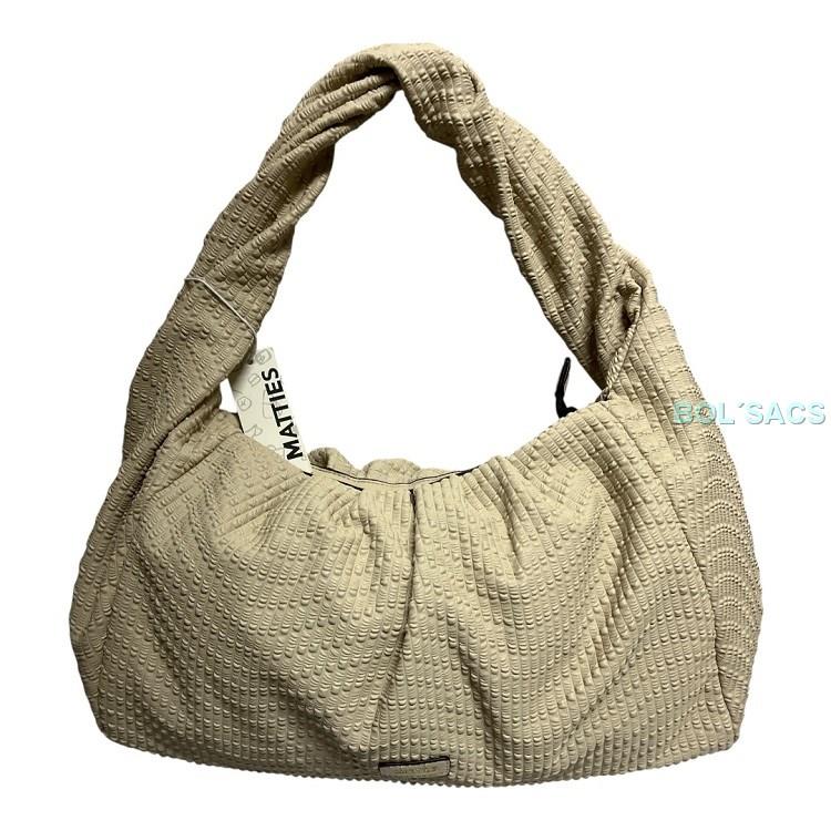 BOLSO DE HOMBRO LYRA DE MATTIES BEIGE | 0002119833 | BOLSACS - Tu Tienda Online de Marroquinería, Viaje y Complementos