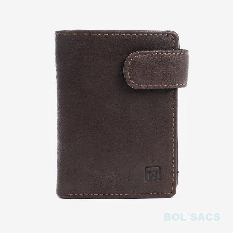 CARTERA DE HOMBRE PEQUEÑA CON MONEDERO EXTERIOR | 0001501280 | BOLSACS - Tu Tienda Online de Marroquinería, Viaje y Complementos