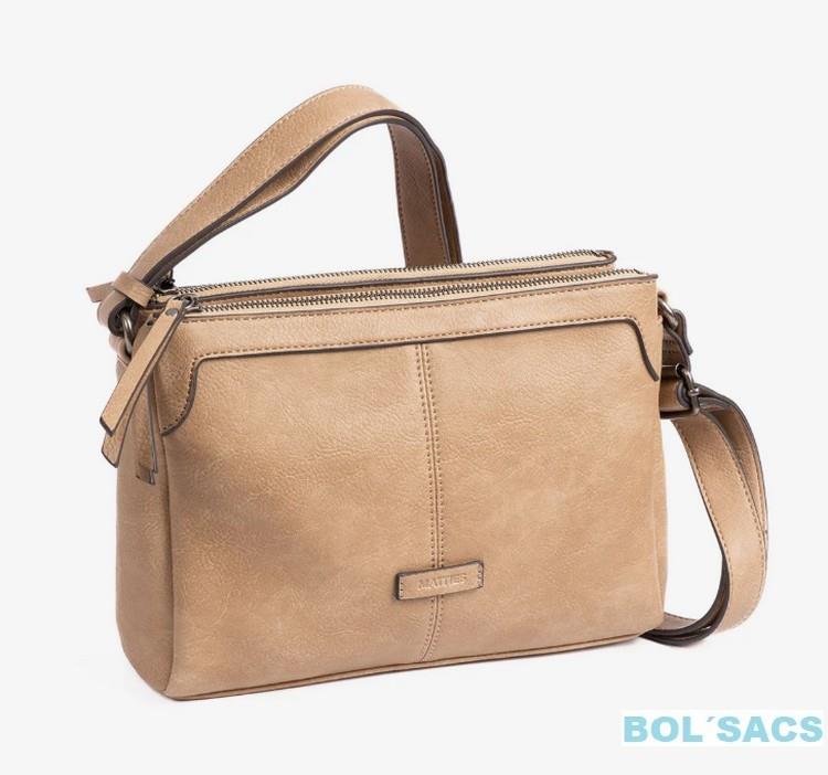 BOLSO BANDOLERA MUJER NEW CLASSIC MATTIES | 20193 | BOLSACS - Tu Tienda Online de Marroquinería, Viaje y Complementos