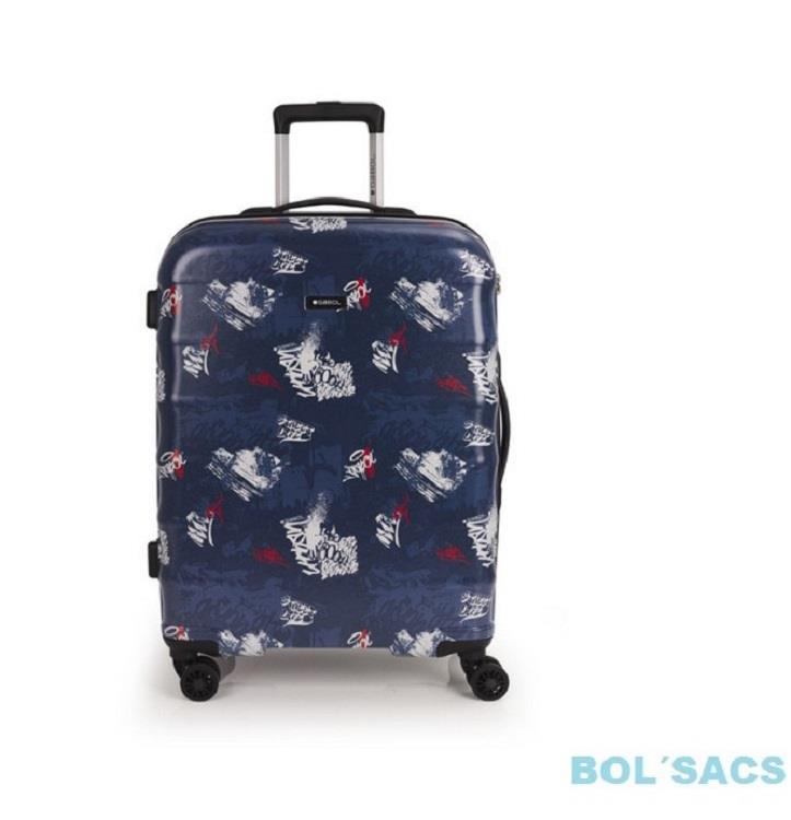 MALETA TROLLEY MEDIANO DASH ESTAMPADO DE GABOL | 238746046 | BOLSACS - Tu Tienda Online de Marroquinería, Viaje y Complementos