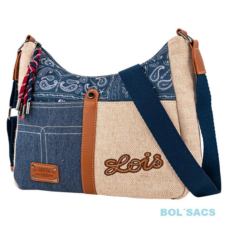 BOLSO BANDOLERA DE MUJER AVEYRON DE LOIS | 328.856-01 | BOLSACS - Tu Tienda Online de Marroquinería, Viaje y Complementos