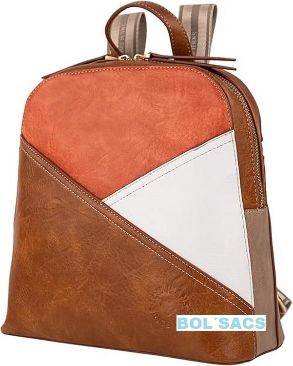 MOCHILA DE MUJER KATE DE LOIS MARRON | 329299-02 | BOLSACS - Tu Tienda Online de Marroquinería, Viaje y Complementos