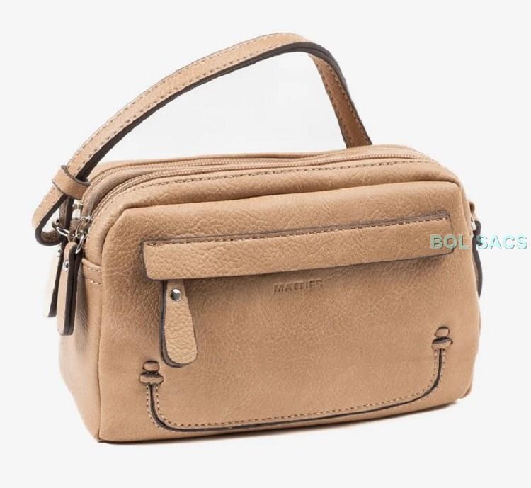 BOLSO BANDOLERA DE MUJER PEQUEÑO MATTIES | 00023211 | BOLSACS - Tu Tienda Online de Marroquinería, Viaje y Complementos