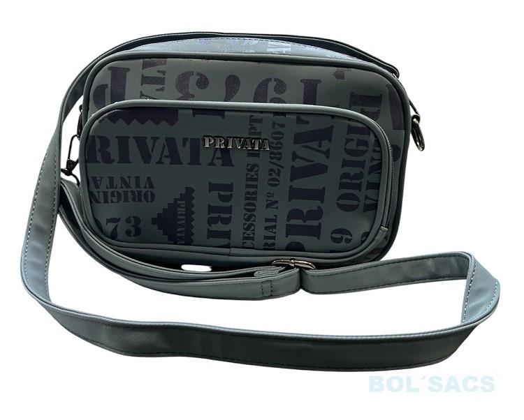 BOLSO BANDOLERA DE MUJER PRIVATA AZUL | P-4846CB | BOLSACS - Tu Tienda Online de Marroquinería, Viaje y Complementos