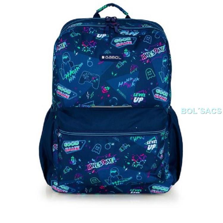 MOCHILA ESCOLAR ADAPTABLE A CARRO LOOT DE GABOL | 233453003 | BOLSACS - Tu Tienda Online de Marroquinería, Viaje y Complementos