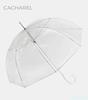 PARAGUAS DE BASTON TRANSPARENTE DE CACHAREL | 460CA | BOLSACS - Tu Tienda Online de Marroquinería, Viaje y Complementos
