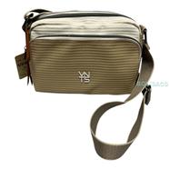 BOLSO BANDOLERA MUJER VENTIS IMITACION RAFIA TAUPE | 252090 | BOLSACS - Tu Tienda Online de Marroquinería, Viaje y Complementos