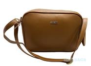 BOLSO BANDOLERA DE MUJER AMICHI EN PIEL CAMEL | 3014 | BOLSACS - Tu Tienda Online de Marroquinería, Viaje y Complementos