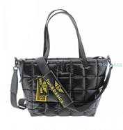 Bolso shopper para mujer en polipiel negro Fun & Basics | FB0021 | BOLSACS - Tu Tienda Online de Marroquinería, Viaje y Complementos