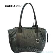 SHOPPER ACOLCHADO-METALIZADO VERDE CACHAREL | CH22243 | BOLSACS - Tu Tienda Online de Marroquinería, Viaje y Complementos