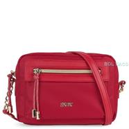 BOLSO BANDOLERA MUJER ROJO SKPAT EN NYLON | 307686 | BOLSACS - Tu Tienda Online de Marroquinería, Viaje y Complementos