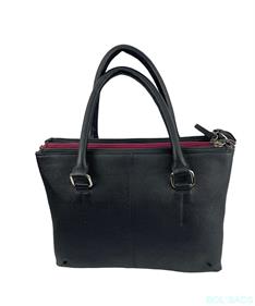 BOLSO DE MUJER TRIPLE DEPARTAMENTO EN PIEL | 1290851 | BOLSACS - Tu Tienda Online de Marroquinería, Viaje y Complementos