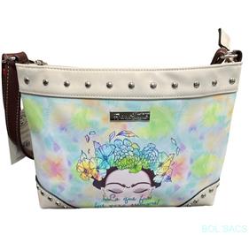 BOLSO BANDOLERA DE MUJER FRIDA KAHLO | K23-4631 | BOLSACS - Tu Tienda Online de Marroquinería, Viaje y Complementos