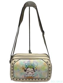 BOLSO BANDOLERA FRIDA KAHLO | K23-4630 | BOLSACS - Tu Tienda Online de Marroquinería, Viaje y Complementos