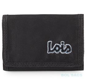 CARTERA DE HOMBRE EN LONA LOIS NEGRA | 314701-01 | BOLSACS - Tu Tienda Online de Marroquinería, Viaje y Complementos
