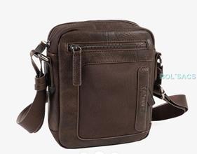 BOLSO BANDOLERA HOMBRE POLIPIEL/LONA MATTIES | 00040194 | BOLSACS - Tu Tienda Online de Marroquinería, Viaje y Complementos