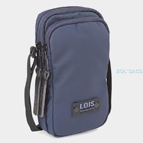 Mini bandolera para hombre en lona impermeable Lois | 317217-02 | BOLSACS - Tu Tienda Online de Marroquinería, Viaje y Complementos