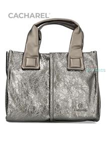 BOLSO MUJER SHOPPER DE CACHAREL METALIZADO | CN242090-16 | BOLSACS - Tu Tienda Online de Marroquinería, Viaje y Complementos