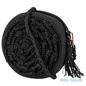 BOLSO BANDOLERA MUJER REDONDO EN RAFIA DE LOIS | 602.402-03 | BOLSACS - Tu Tienda Online de Marroquinería, Viaje y Complementos