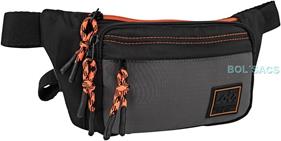 RIÑONERA IRVING DE LOIS NEGRA/GRIS | 329.010-01 | BOLSACS - Tu Tienda Online de Marroquinería, Viaje y Complementos