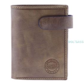 CARTERA DE HOMBRE VERTICAL CIERRE BOTON NAYLOR | 234/20 | BOLSACS - Tu Tienda Online de Marroquinería, Viaje y Complementos