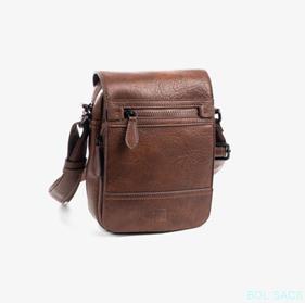 BOLSO BANDOLERA DE HOMBRE CON SOLAPA MATTIES | 00040101 | BOLSACS - Tu Tienda Online de Marroquinería, Viaje y Complementos