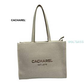 BOLSO SHOPPER LONA/POLIPIEL CACHAREL | CA251000-3 | BOLSACS - Tu Tienda Online de Marroquinería, Viaje y Complementos