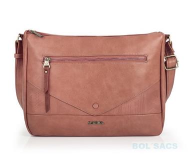 BOLSO BANDOLERA MUJER 2 COMPARTIMENTOS LIS DE GABOL | 601514036 | BOLSACS - Tu Tienda Online de Marroquinería, Viaje y Complementos