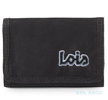 CARTERA DE HOMBRE EN LONA LOIS NEGRA | 314701-01 | BOLSACS - Tu Tienda Online de Marroquinería, Viaje y Complementos