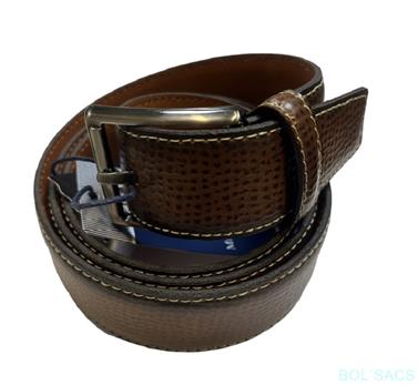 CINTURON DE HOMBRE MARRON DIFUMINADO DE MIGUEL BELLIDO | 0000180 | BOLSACS - Tu Tienda Online de Marroquinería, Viaje y Complementos