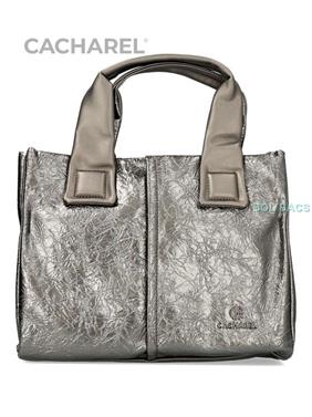 BOLSO MUJER SHOPPER DE CACHAREL METALIZADO | CN242090-16 | BOLSACS - Tu Tienda Online de Marroquinería, Viaje y Complementos